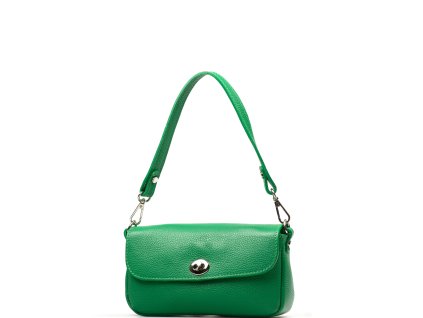 Kožená crossbody kabelka Jolla zelená