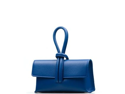 Kožená kabelka Valerie modrá