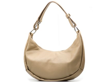 Kožená crossbody kabelka Luella taupe