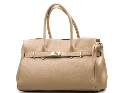 Kožená kabelka Aurelie taupe
