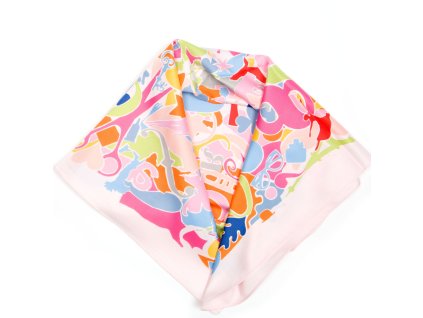 Dámský šátek Frany s motivem multicolor