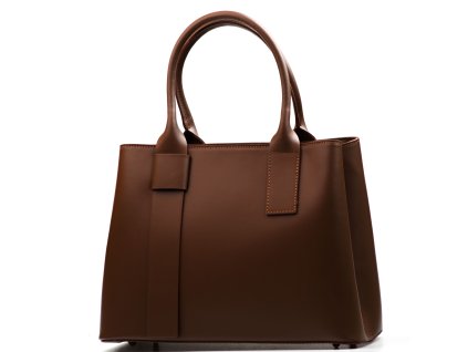 Kožená kabelka Callie hnědá