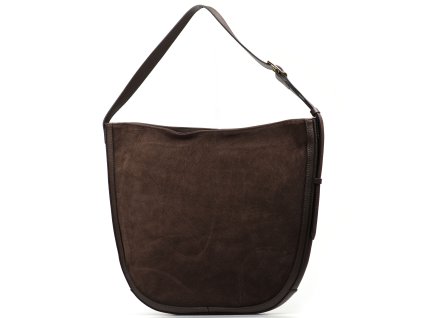 Kožená kabelka Alica hnědá