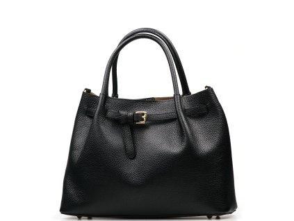 Kožená kabelka Zola černá