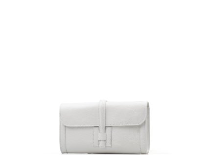 Kožená kabelka Haidi bílá
