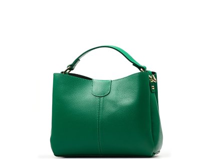 Kožená kabelka Vilma zelená