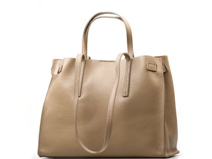 Kožená kabelka Tosca fango