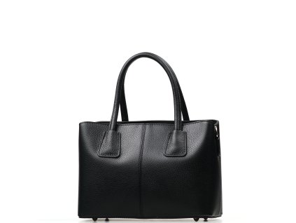 Kožená kabelka Gioia černá