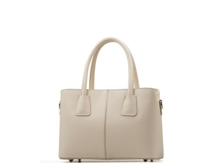 Kožená kabelka Gioia béžová