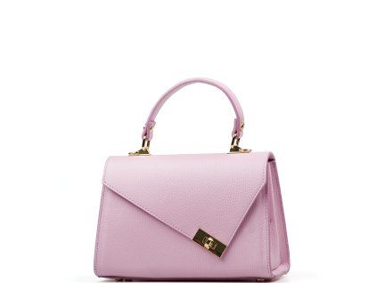 Kožená kabelka Milla růžová
