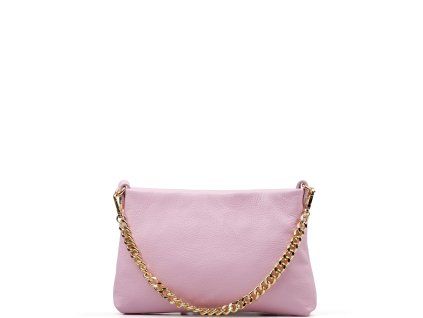 Kožená kabelka Anette růžová