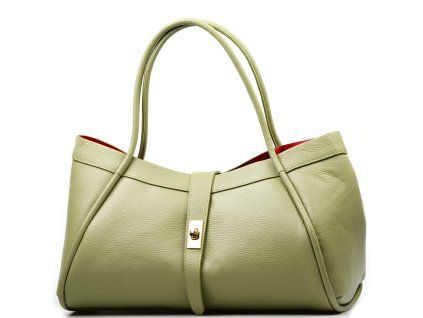 Kožená kabelka Nala zelená