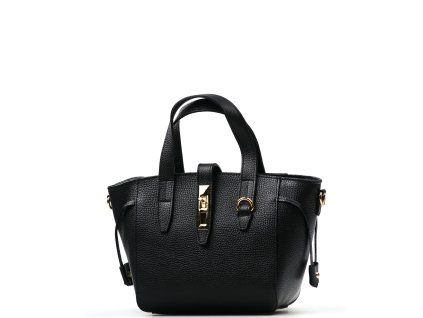 Kožená kabelka Rocca černá