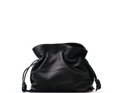 Kožená kabelka Shea černá