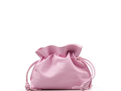 Kožená kabelka Shea růžová