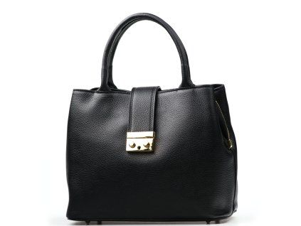 Kožená kabelka Marine černá