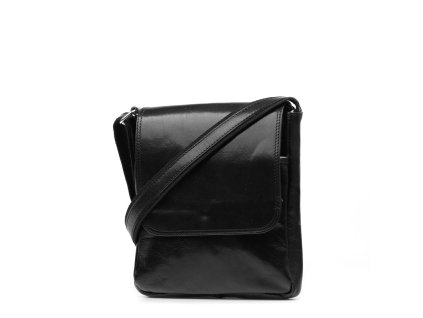 Kožené crossbody Giorgio černé