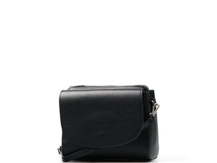 Kožená crossbody kabelka Otilia černá