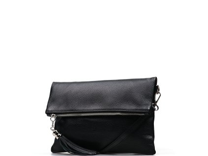 Kožená crossbody kabelka Maura černá