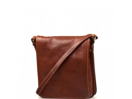 Pánské kožené crossbody Milano hnědé