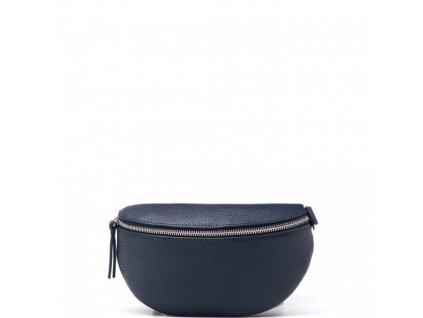kozena crossbody ledvinka tamra modra