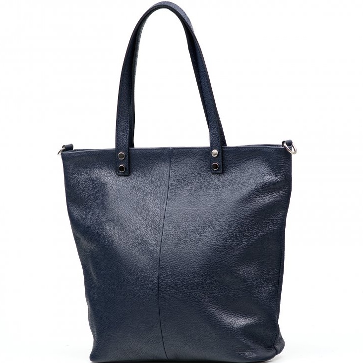 Blaire Kožená shopper kabelka Pegy modrá K00661-004-02