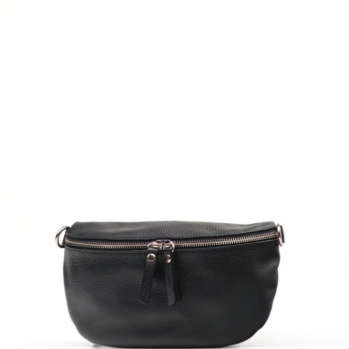 Blaire Kožená crossbody ledvinka Nadine černá K00798-001-02