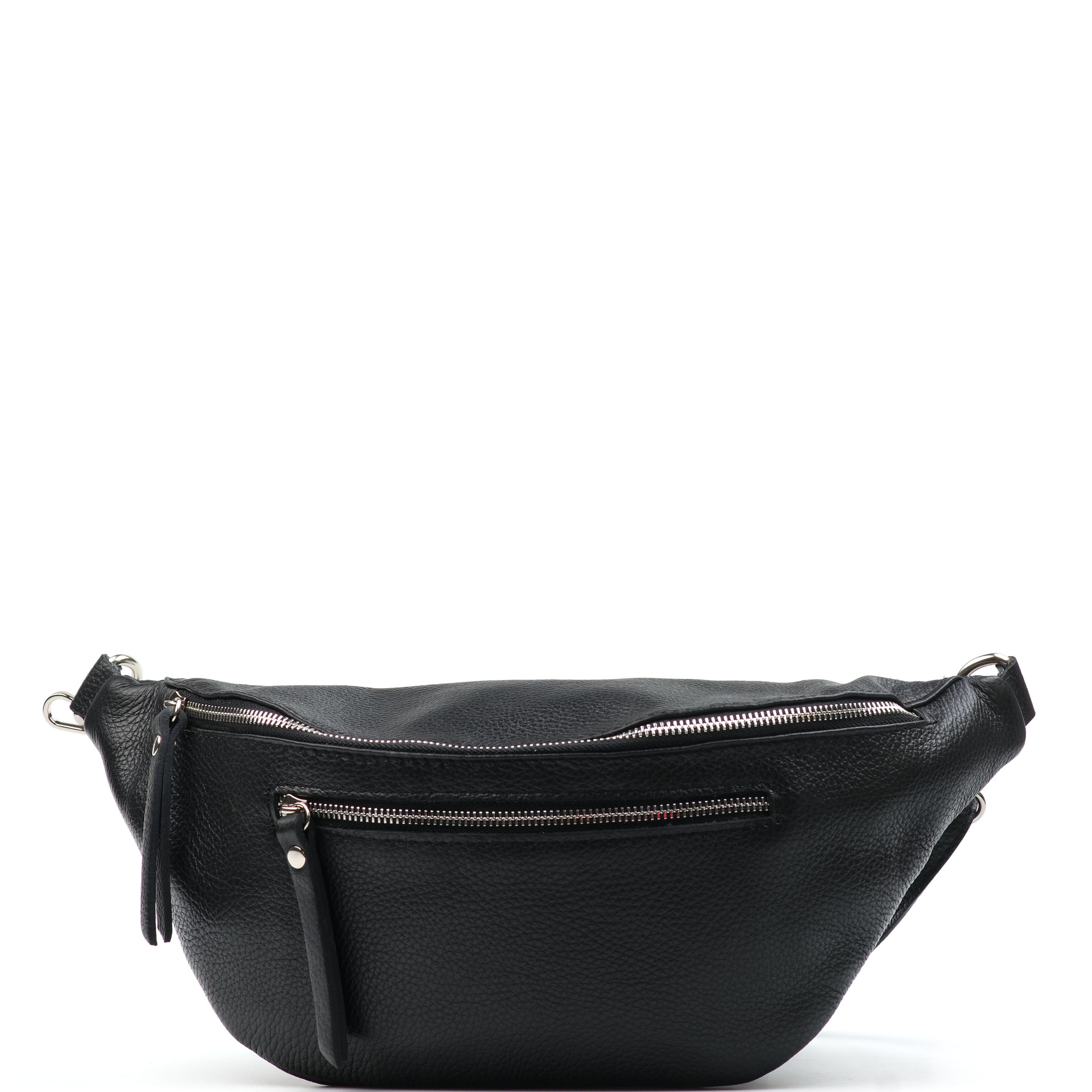 Blaire Kožená crossbody ledvinka Brina černá K01052-001-02
