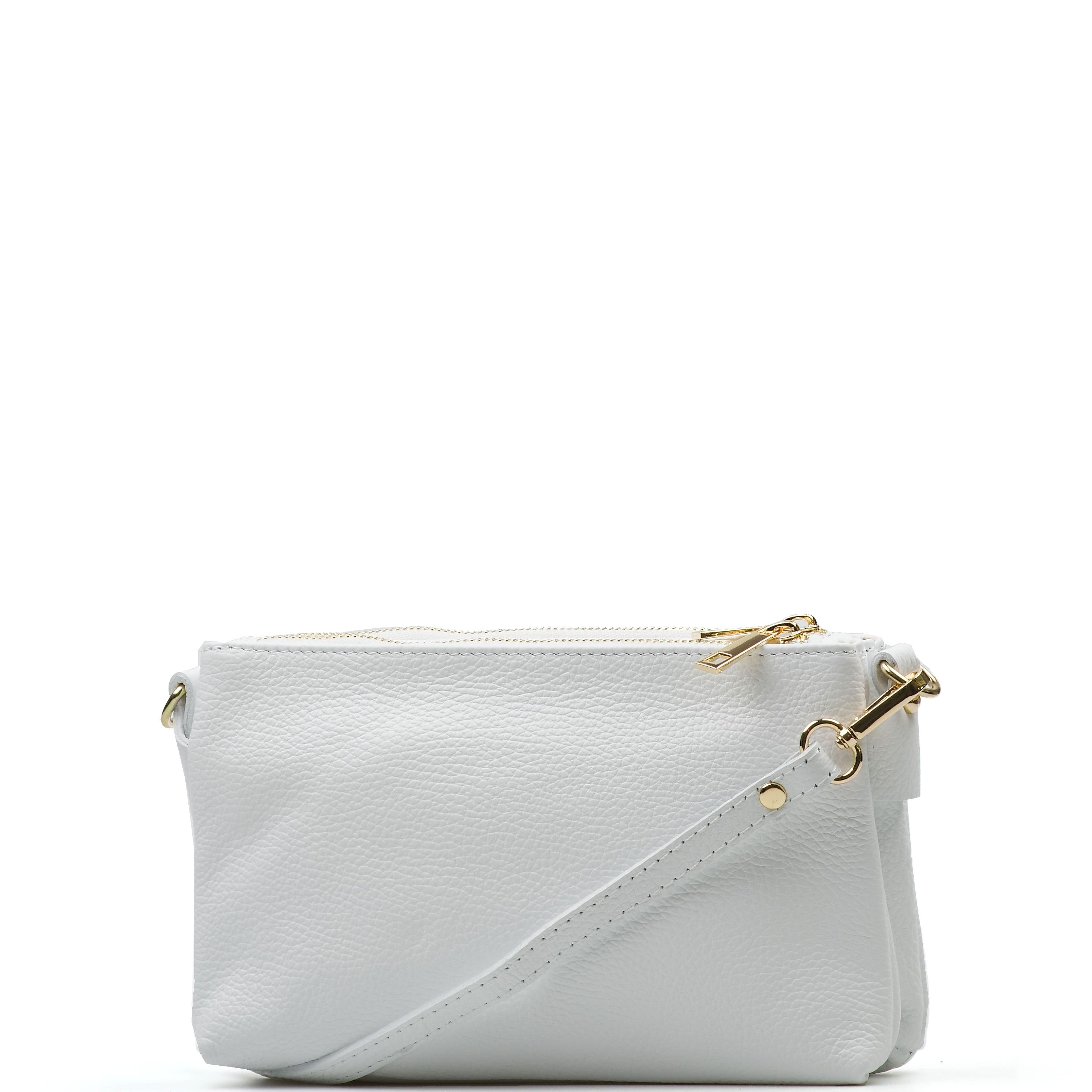 Blaire Kožená crossbody kabelka Alison bílá K01108-010-02
