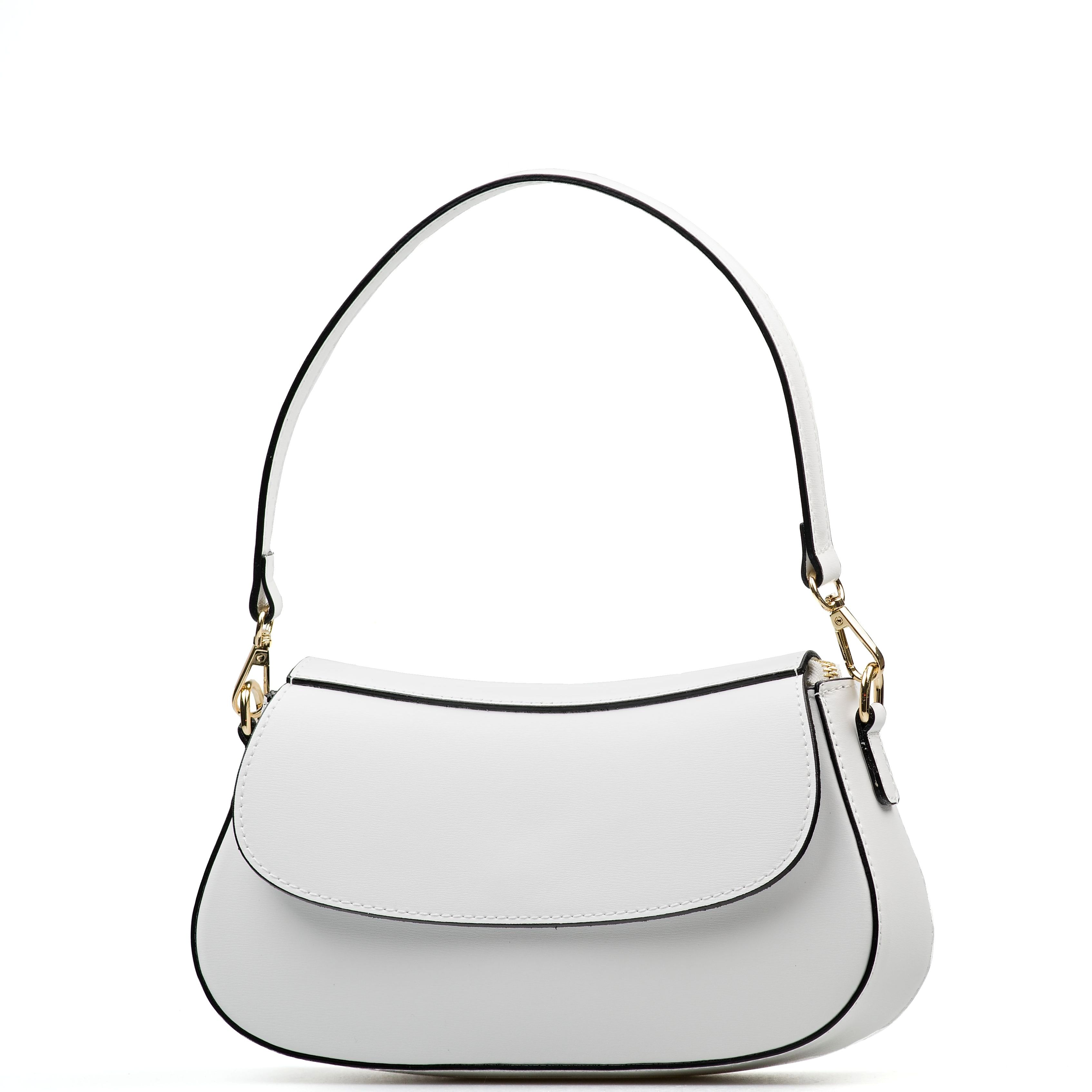 Blaire Unikát kožená crossbody kabelka Bea bílá U01136-010-02