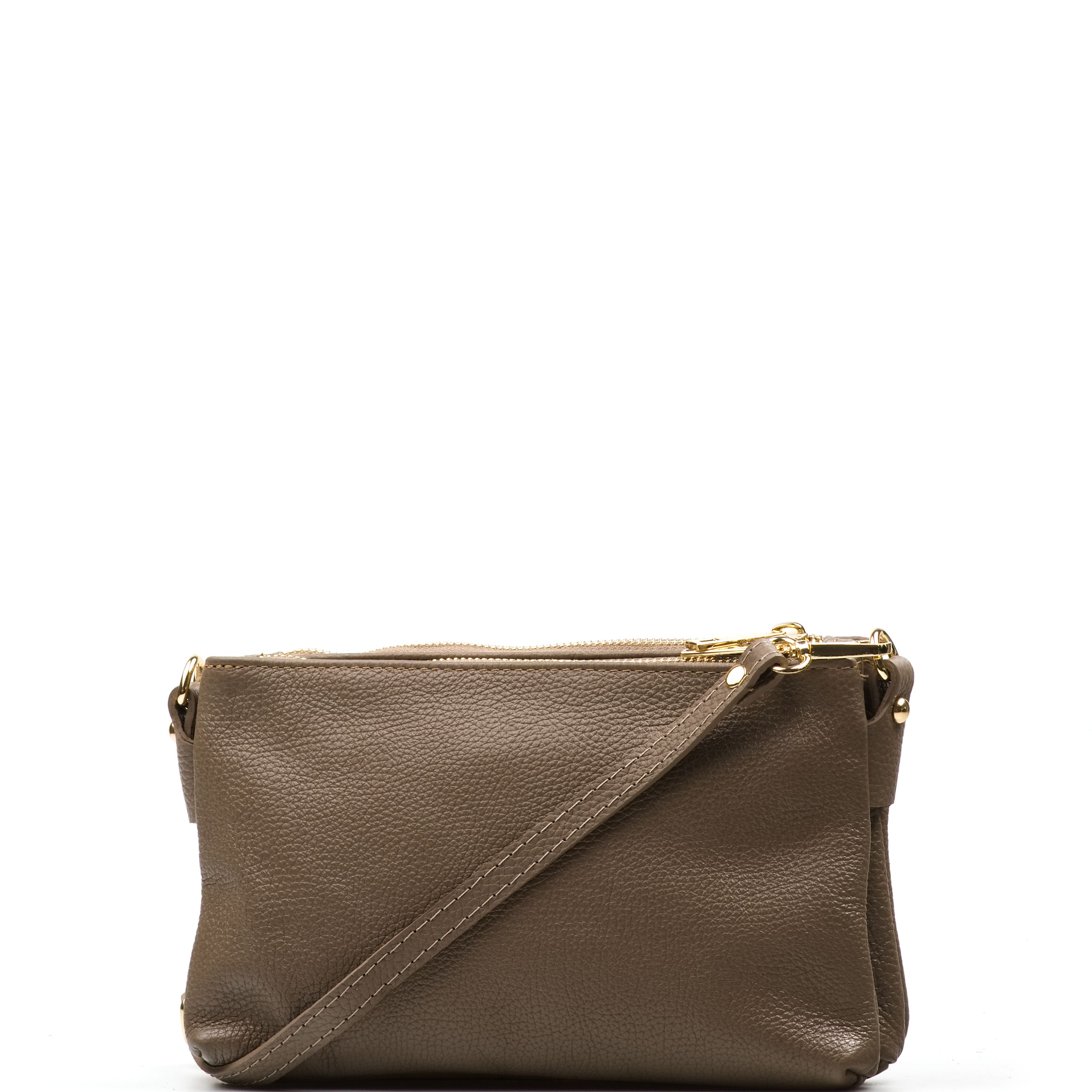 Blaire Kožená crossbody kabelka Alison fango K01108-055-02