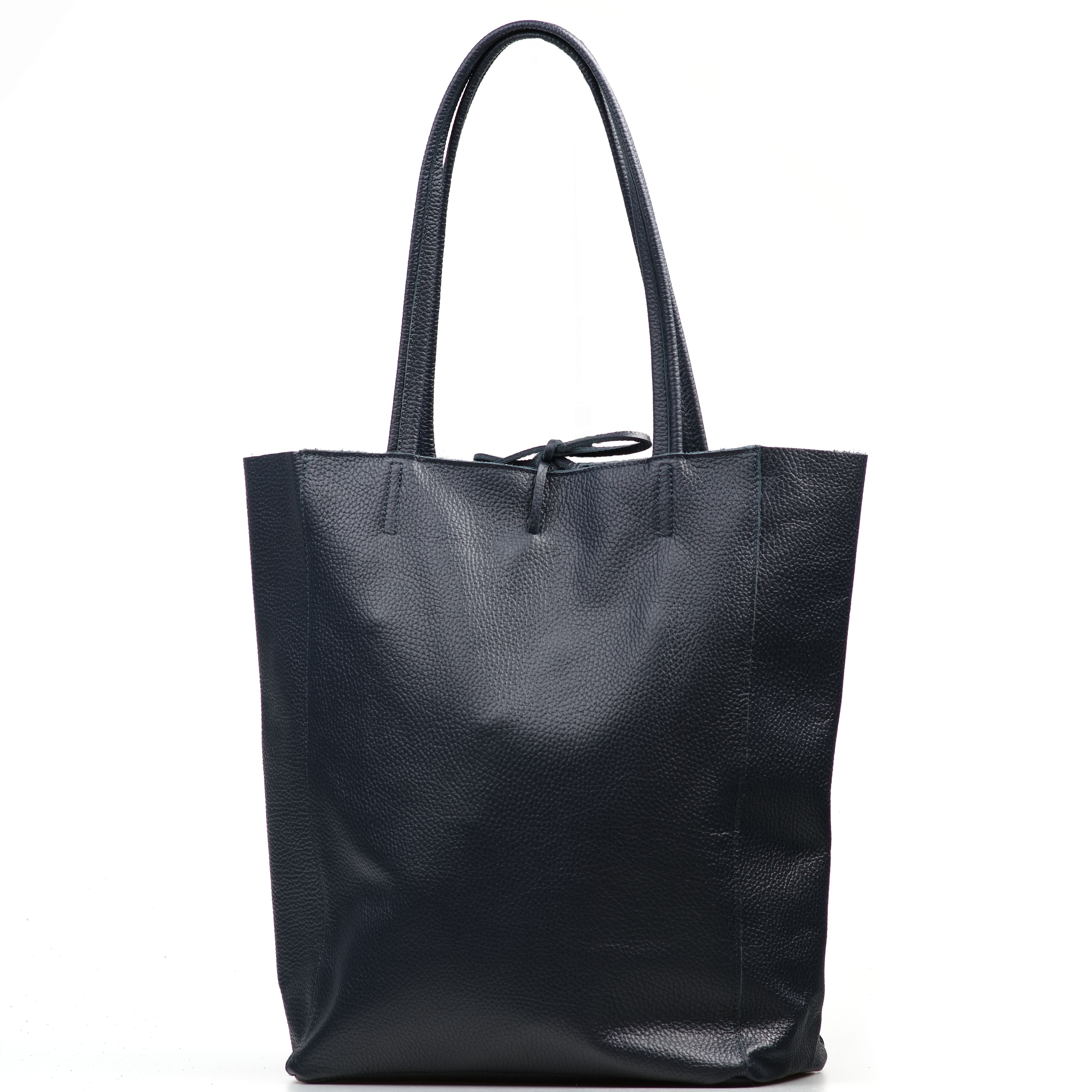 Blaire Kožená shopper kabelka Zinia tmavě modrá K01284-004-02