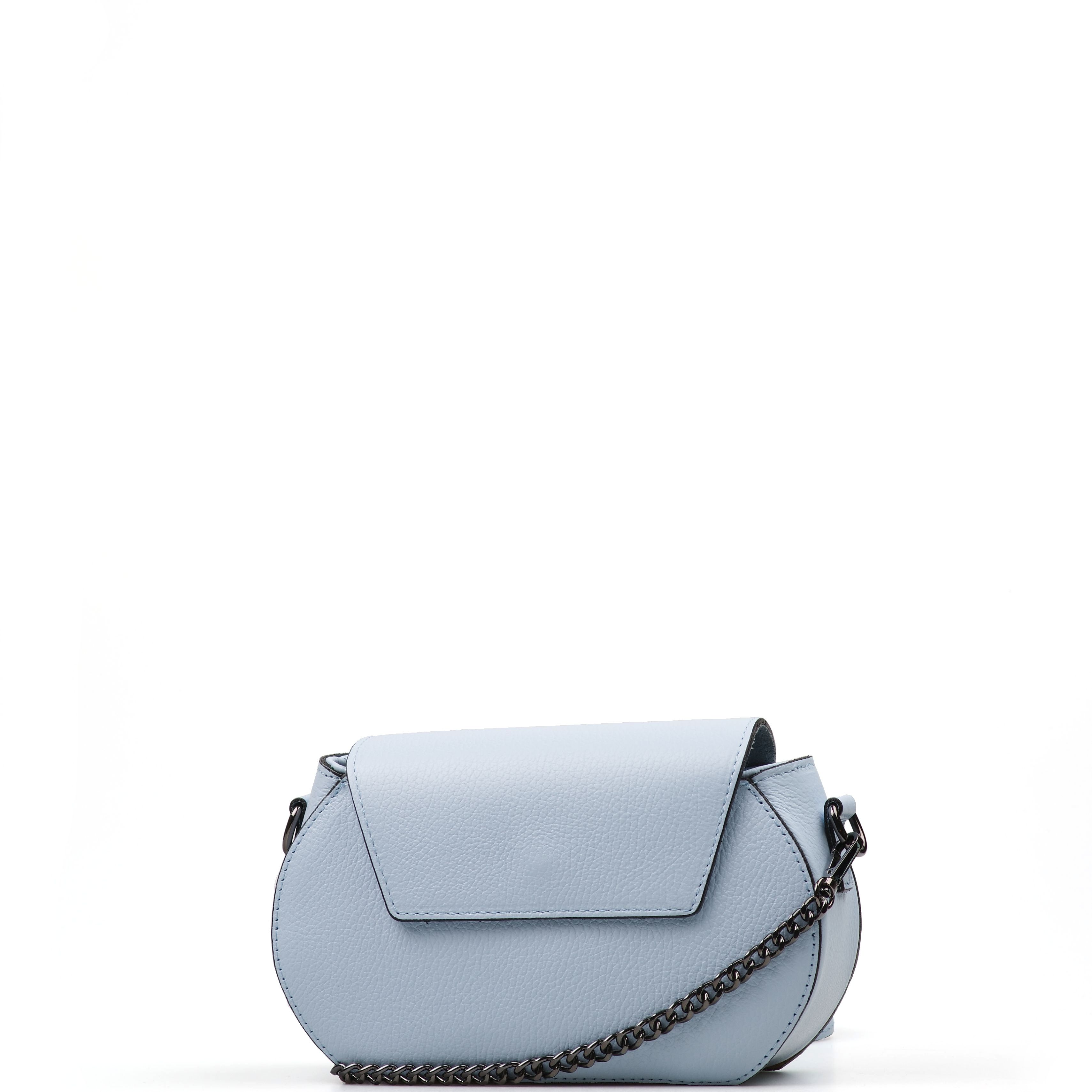 Blaire Kožená crossbody kabelka Clio světle modrá K00790-044-02
