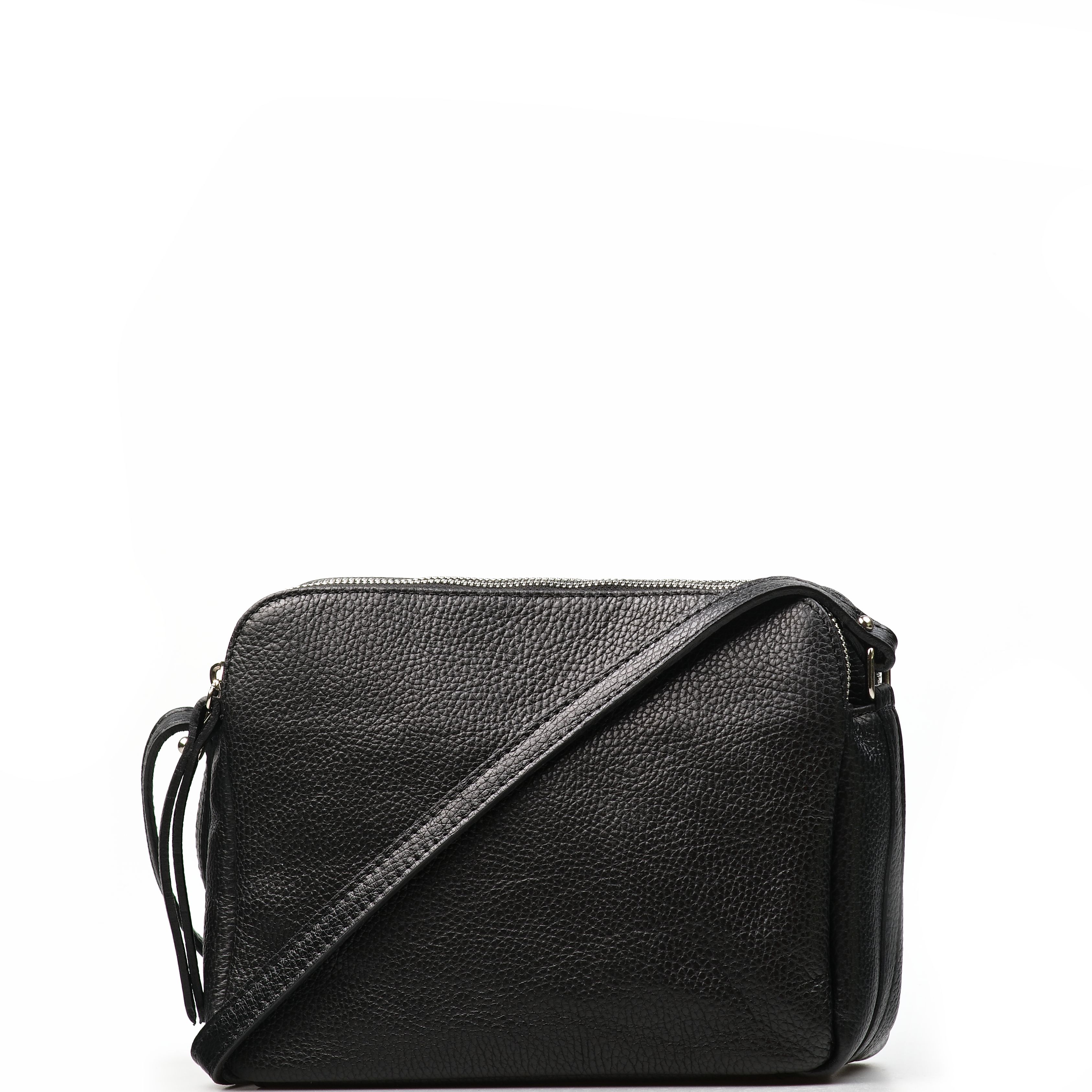 Blaire Kožená crossbody kabelka Leia černá K00491-001-02