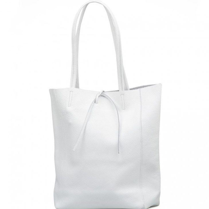 Blaire Kožená shopper kabelka Solange bílá K00258-010-02