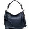 kozena kabelka mira modra