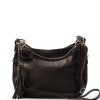 Kožená kabelka Mira hnědá
