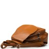 Kožený batůžek Maisy koňakově hnědý