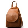 Kožený batůžek Maisy koňakově hnědý