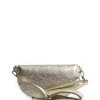 Kožená crossbody ledvinka Tamra zlatá