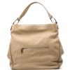 Kožená kabelka Antonella béžová