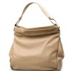 Kožená kabelka Antonella béžová