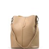 Kožená kabelka Nita taupe
