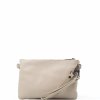 Kožená mini kabelka Bonita béžová