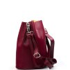 Kožená kabelka Nita bordó