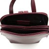 Kožený batůžek Alcina bordó