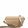 Kožená kabelka Emily taupe