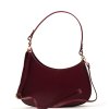 Kožená kabelka Viviana bordó