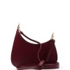 Kožená kabelka Viviana bordó
