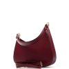 Kožená kabelka Viviana bordó